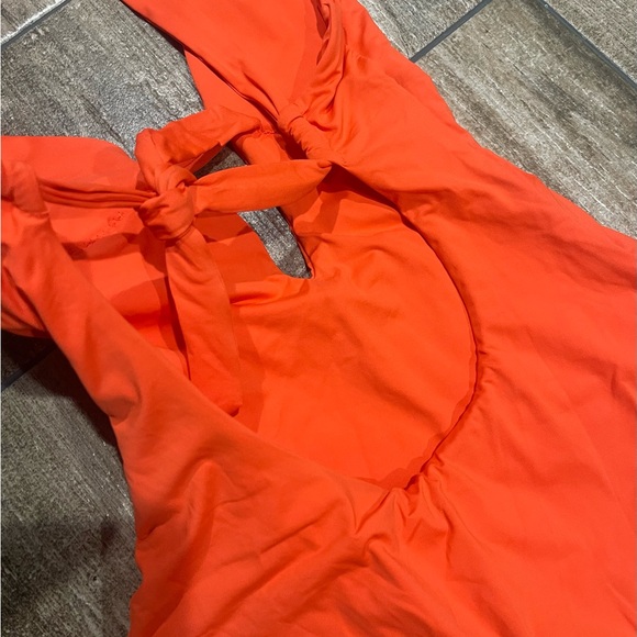 🍑🌴BECCA Women's Color Peach One Piece Swimsuit Size XS NWT🍑🌴 - Picture 10 of 12